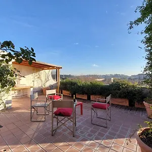 Beautiful Loft In Ponte Milvio With Terrace Appartement